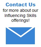 Contact Us: Influencing skills, influence skills, soft skills training